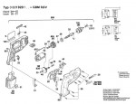 Bosch 0 601 920 103 Gbm 9,6 Vrl Cordless Drill 9.6 V / Eu Spare Parts